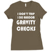 gravity check Ladies Fitted T-Shirt