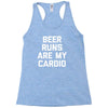 beer run cardio Racerback Tank