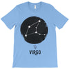 Virgo Zodiac Sign Minimal Design T-Shirt