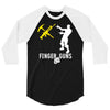 finger guns batle royal gaming 3/4 Sleeve Shirt