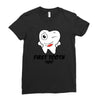 First Tooth Date Ladies Fitted T-Shirt