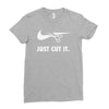 just cut it Ladies Fitted T-Shirt