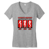 santa's grotto gentlemens club Women's V-Neck T-Shirt