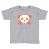 Bacon Egg Skull Toddler T-shirt