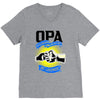 opa der mann der mythos die legende 1 V-Neck Tee