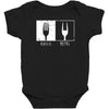 metal fork Baby Bodysuit