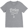 baby belly V-Neck Tee