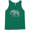 elephant filled pattern cool Tank Top