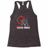 battle ground winner winner chicken dinner Racerback Tank