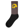 beach silhouette birds sand sunset Socks