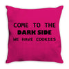 come to the dark side we have cookies t shirt x large funny awesome st Throw Pillow