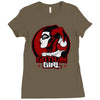 gotham girl h Ladies Fitted T-Shirt