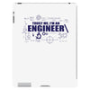 i'am cool engineer trust me iPad 3 and 4 Case