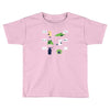 rolling on the forest floor laughing Toddler T-shirt