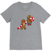 red vs green   you are dead V-Neck Tee