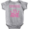 hotter than a 2 dollar pistol Baby Onesie