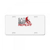 eat sleep bmx repeat License Plate