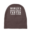 world's greatest farter funny Baby Beanies