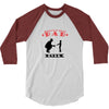worlds dad ever 3/4 Sleeve Shirt
