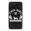 This Girl Loves Her Dachshund iPhone 7 Plus Case
