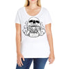 skull gamer 2 Ladies Curvy T-Shirt