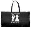 wedding funny game over Weekender Totes