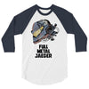 full metal jaeger 3/4 Sleeve Shirt