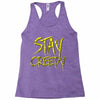 stay creepy Racerback Tank