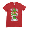 smoking Ladies Fitted T-Shirt