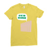 hi de ho neighbor Ladies Fitted T-Shirt