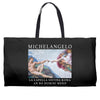 Michelangelo Creation of Adam Weekender Totes