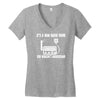 it`s a ham radio thing you wouldnt understand Women's V-Neck T-Shirt