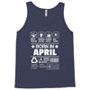 Born In April Tank Top