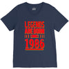 legends are born in 1986 hoodie V-Neck Tee