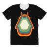 Totoro Retro All Over Women's T-shirt