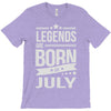 legends are born in july T-Shirt