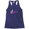 lady firefighter Racerback Tank