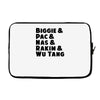 real hip hop heads Laptop sleeve