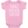 teenage daughter survivor Baby Onesie