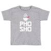 pho sho foodie asian food humor chopsticks funny Toddler T-shirt