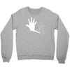 shadow puppet rabbit Crewneck Sweatshirt