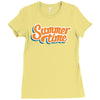 summer time Ladies Fitted T-Shirt