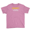 security little sister protection squad Youth Tee