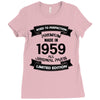 Premium Vintage 1959 Ladies Fitted T-Shirt