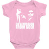 the blues brothers inspired on a mission from god funny Baby Onesie