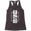 v2 eat sleep fish Racerback Tank