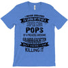 Super Cool Pops Of A Freaking Awesome Granddaughter T-Shirt