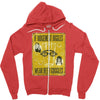 beer goggles sign, ideal gift or birthday present. Zipper Hoodie