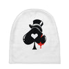 poker hat ace of spades Baby Beanies