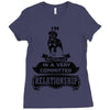 I Am Rottweiler Actually In A Very Commited Relationship Ladies Fitted T-Shirt